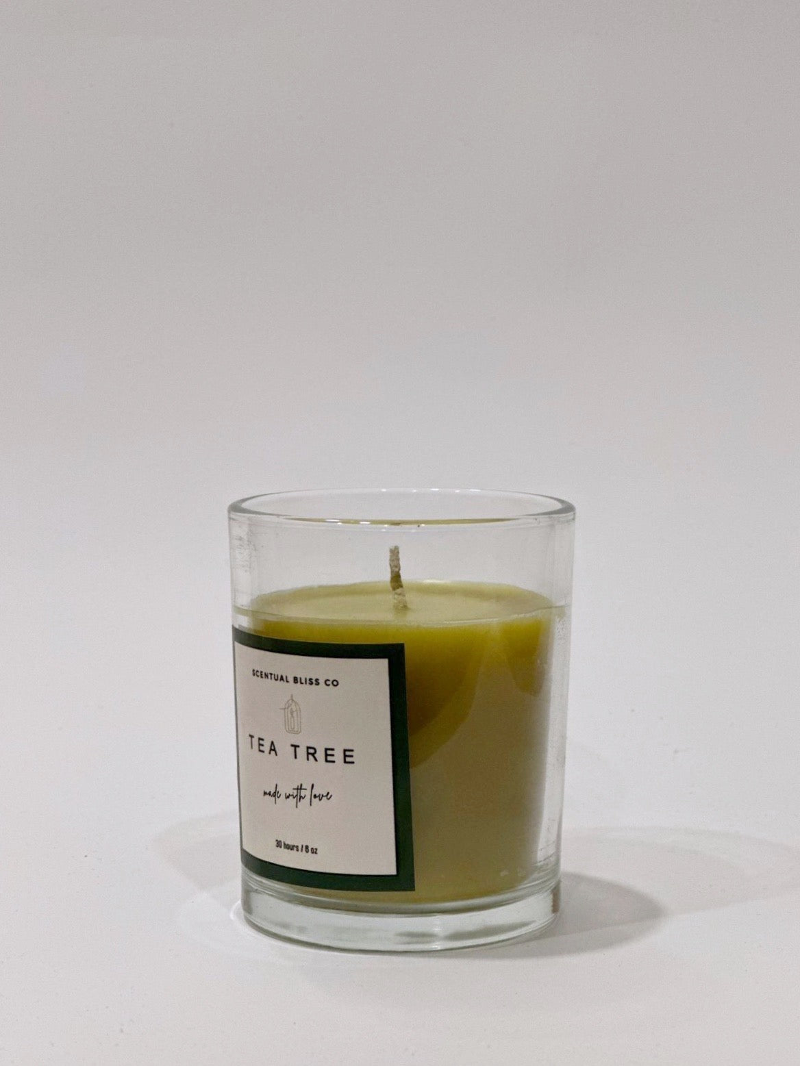 Tea Tree Glass Candle