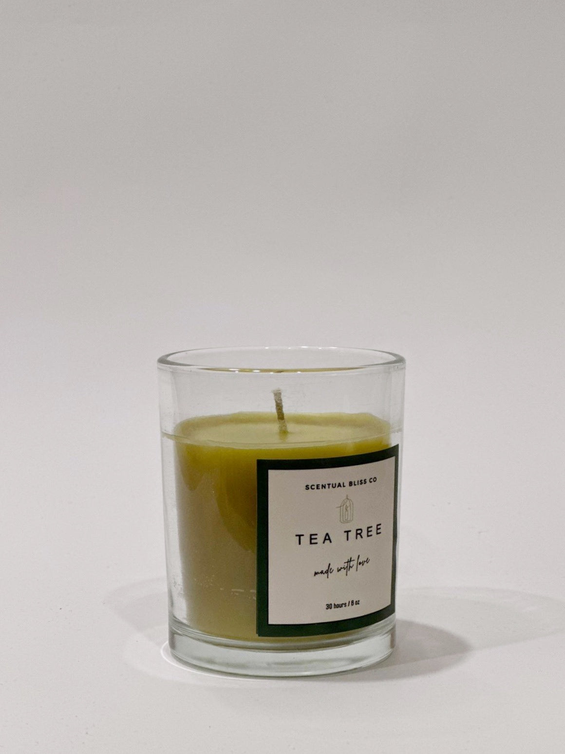 Tea Tree Glass Candle